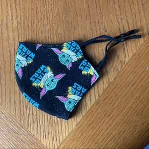 Baby yoda (Star Wars) reversible face mask